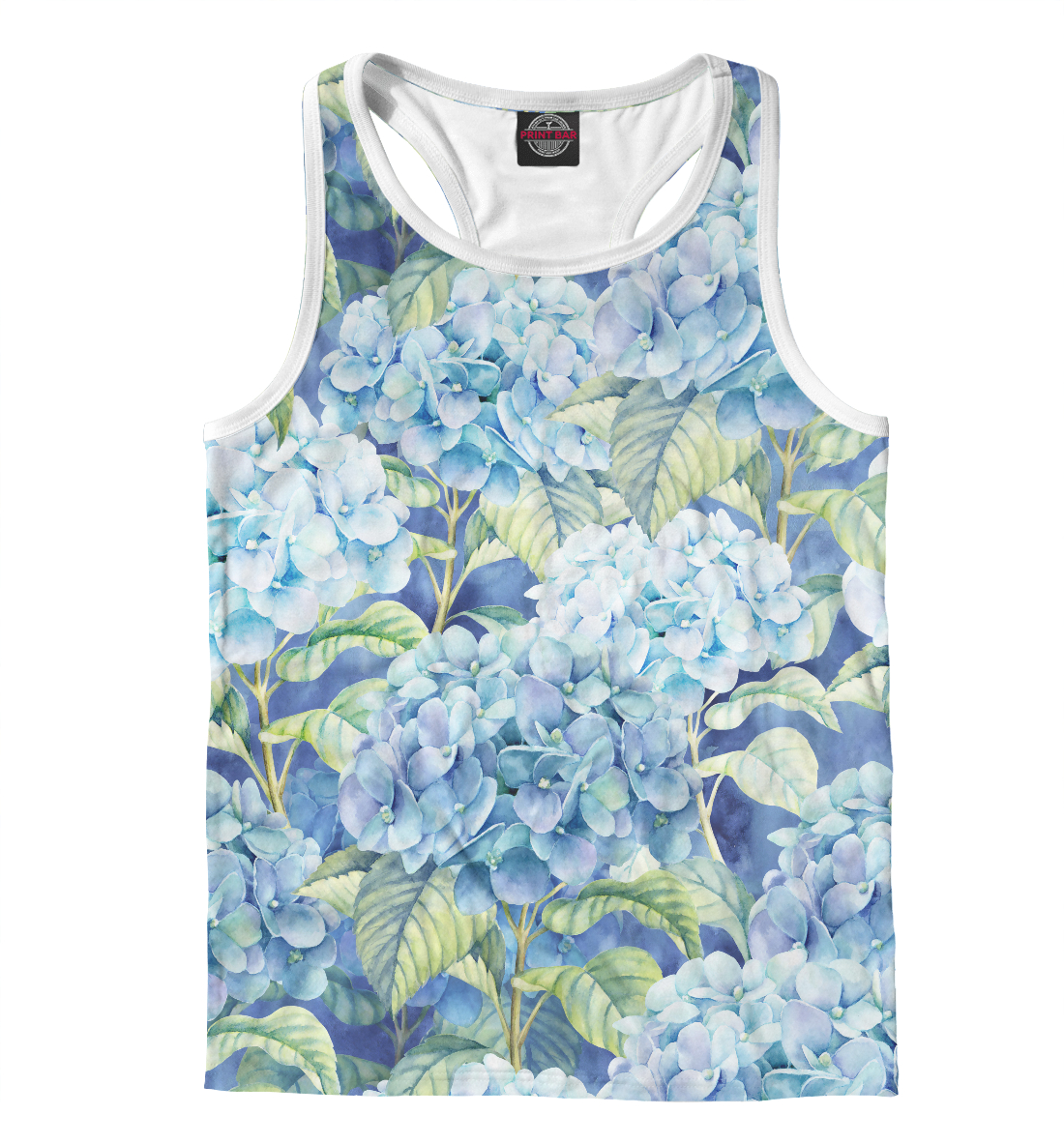 

Голубая гортензия