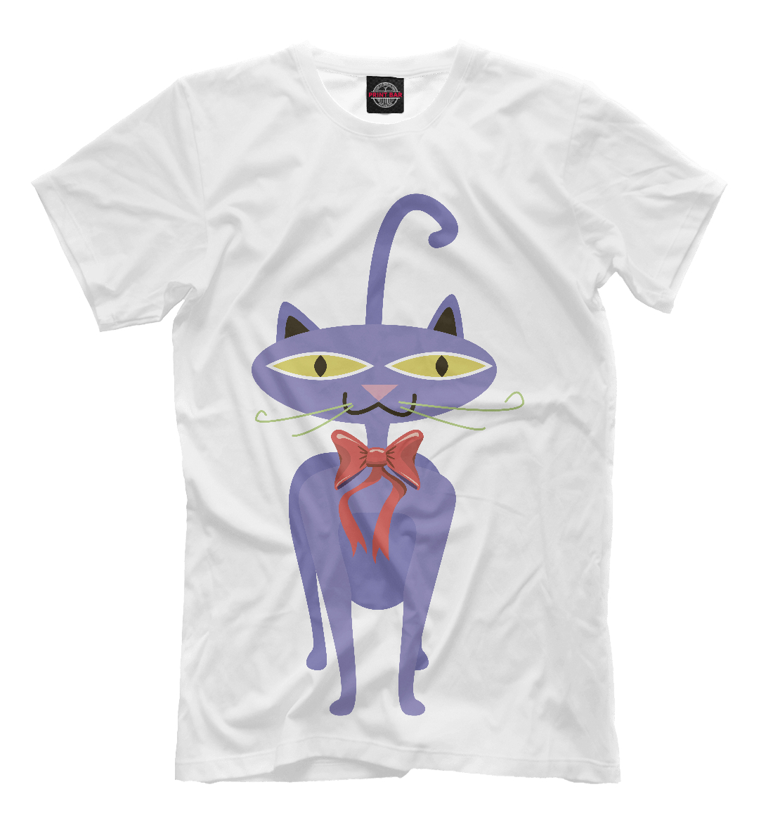 

Кошка с бантиком