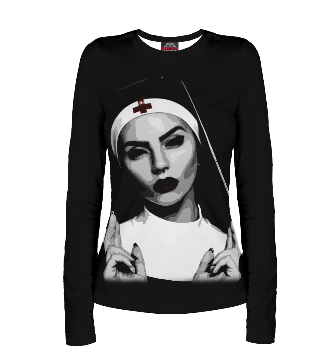 

Монашка с артэффектом