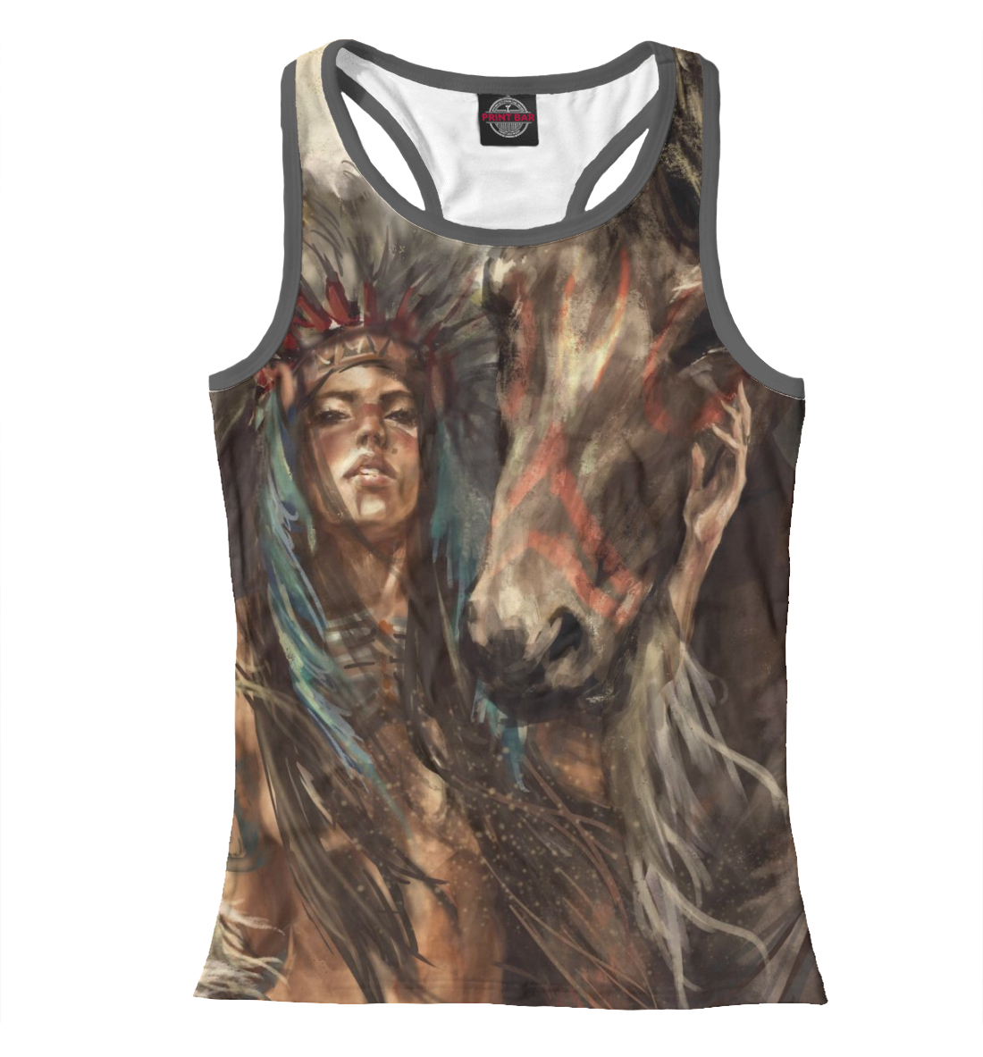 

Индейская воительница