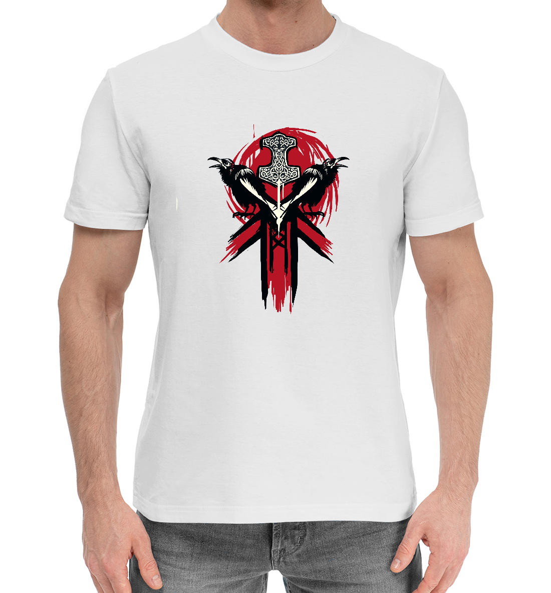 

Молот Тора и вороны