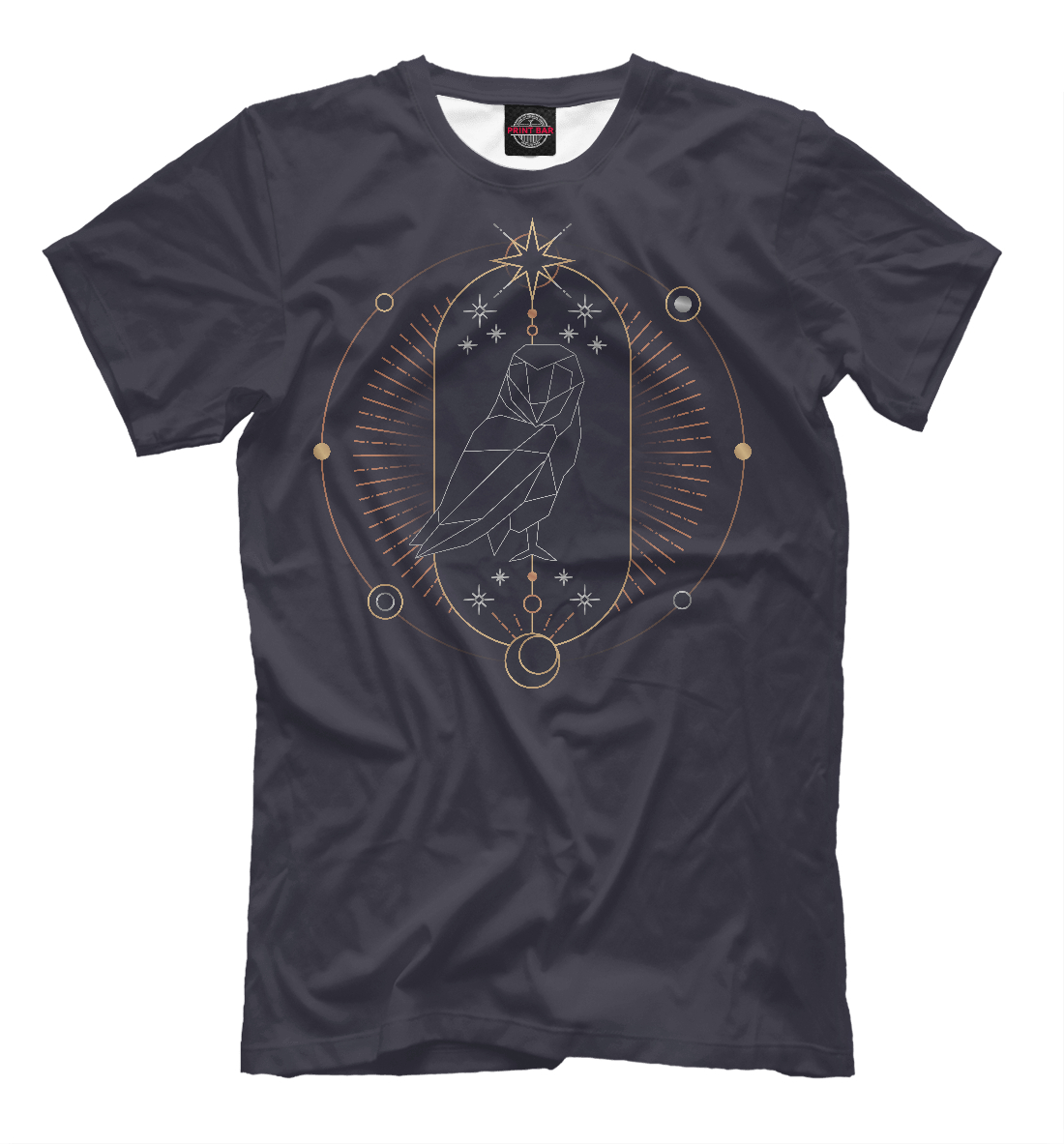 

Geometric astrological owl