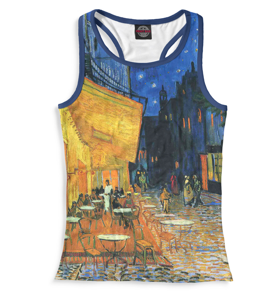 

Ночная терасса кафе