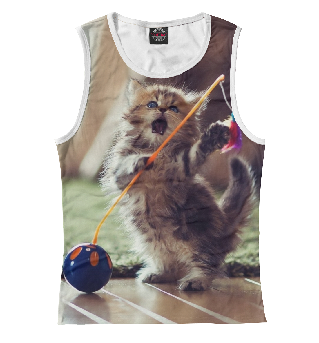 

Игривый котенок