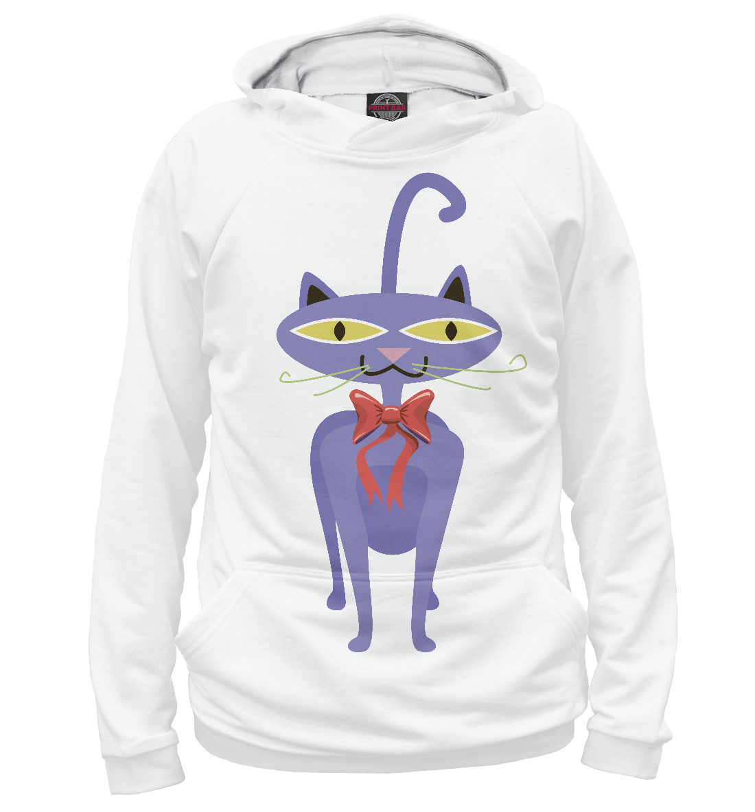 

Кошка с бантиком