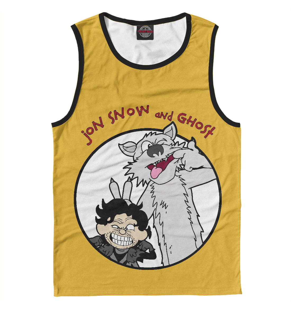 

Jon Snow and Ghost