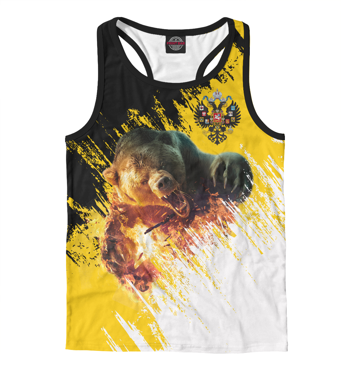 

Имперский флаг и медведь