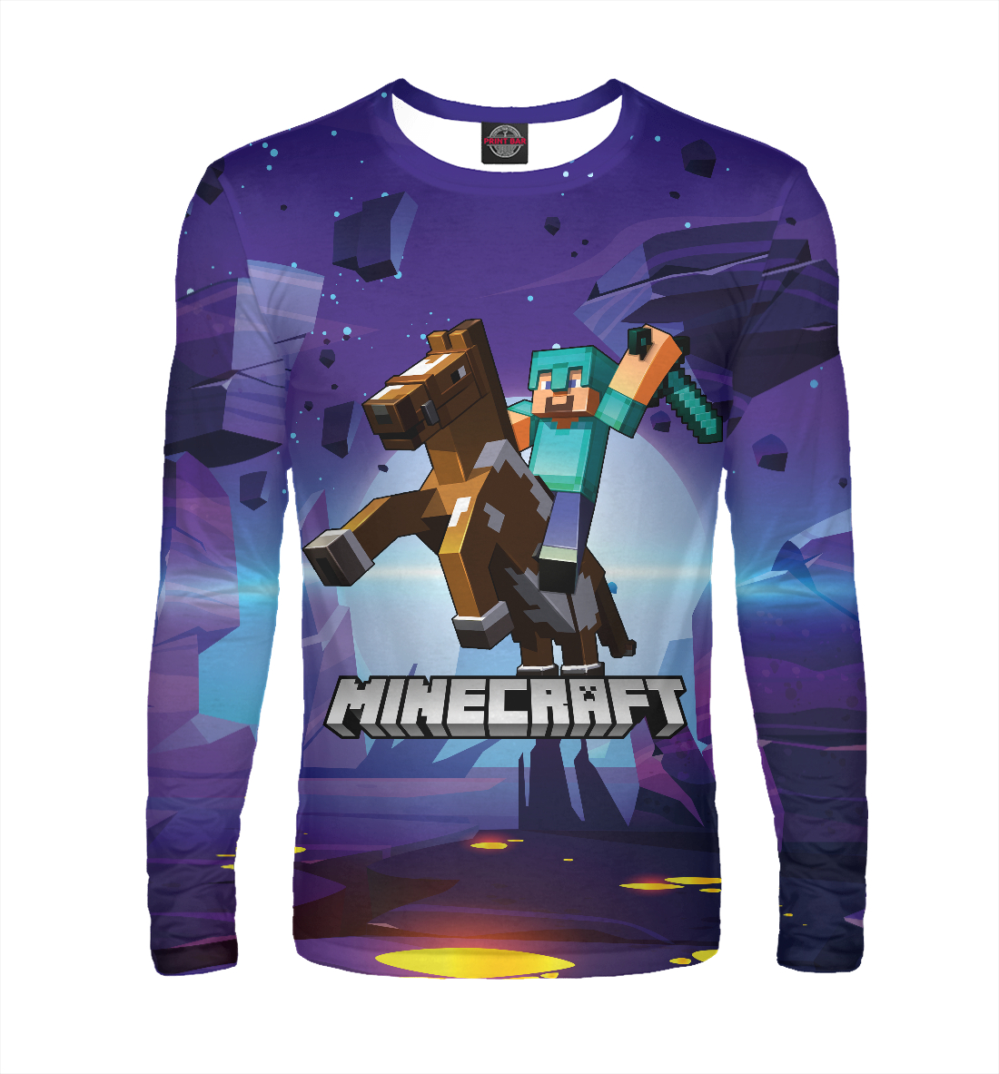 

МАЙНКРАФТ НА КОНЕ MINECRAFT