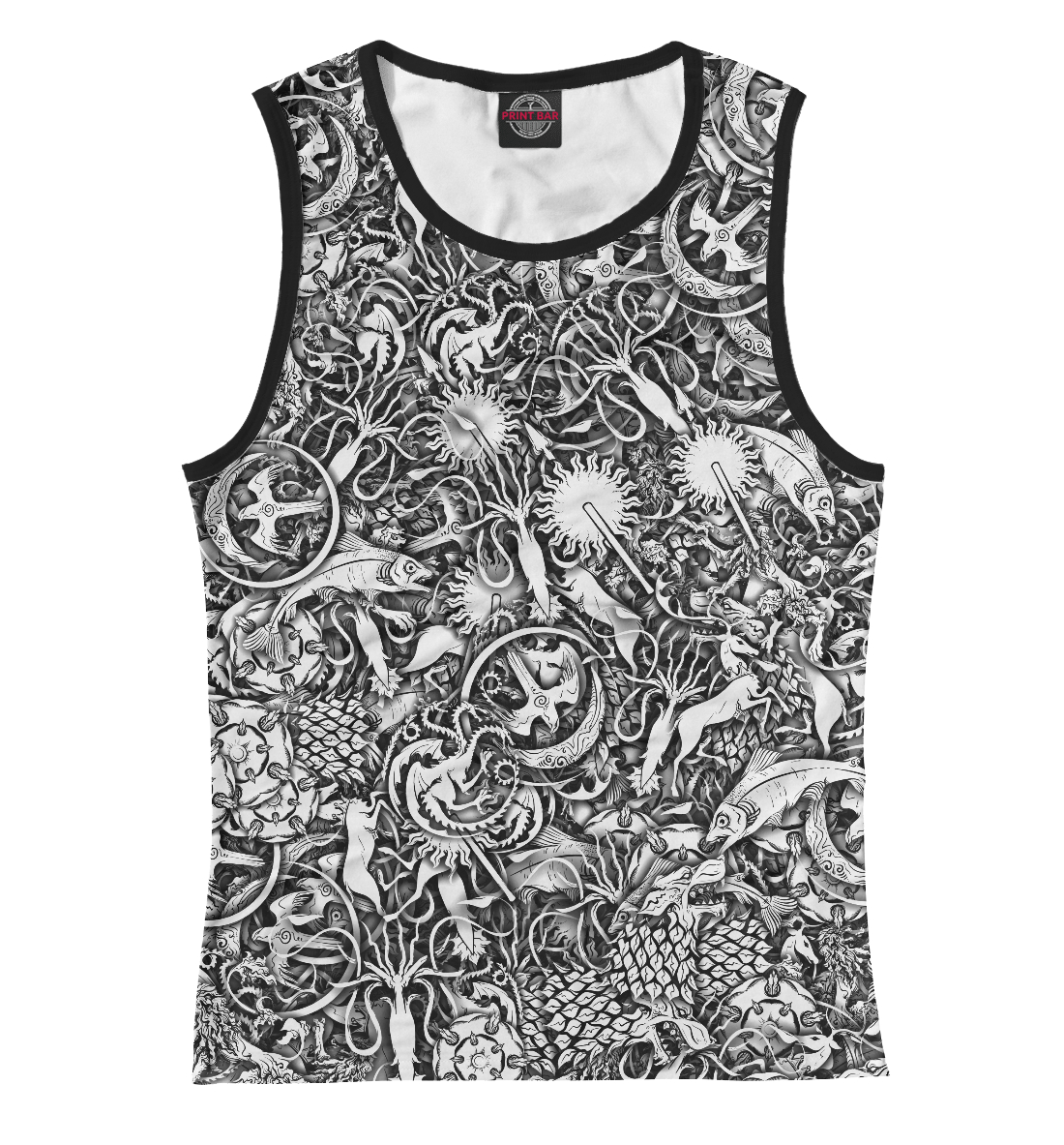 

Узор из гербов домов