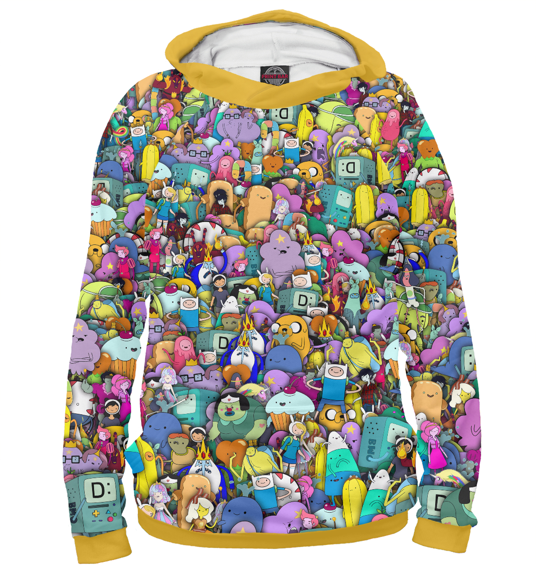 

Adventure Time. Стикербомбинг