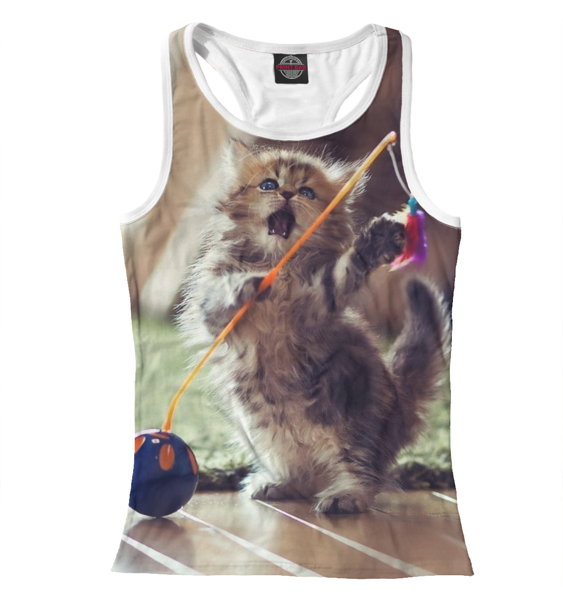 

Игривый котенок
