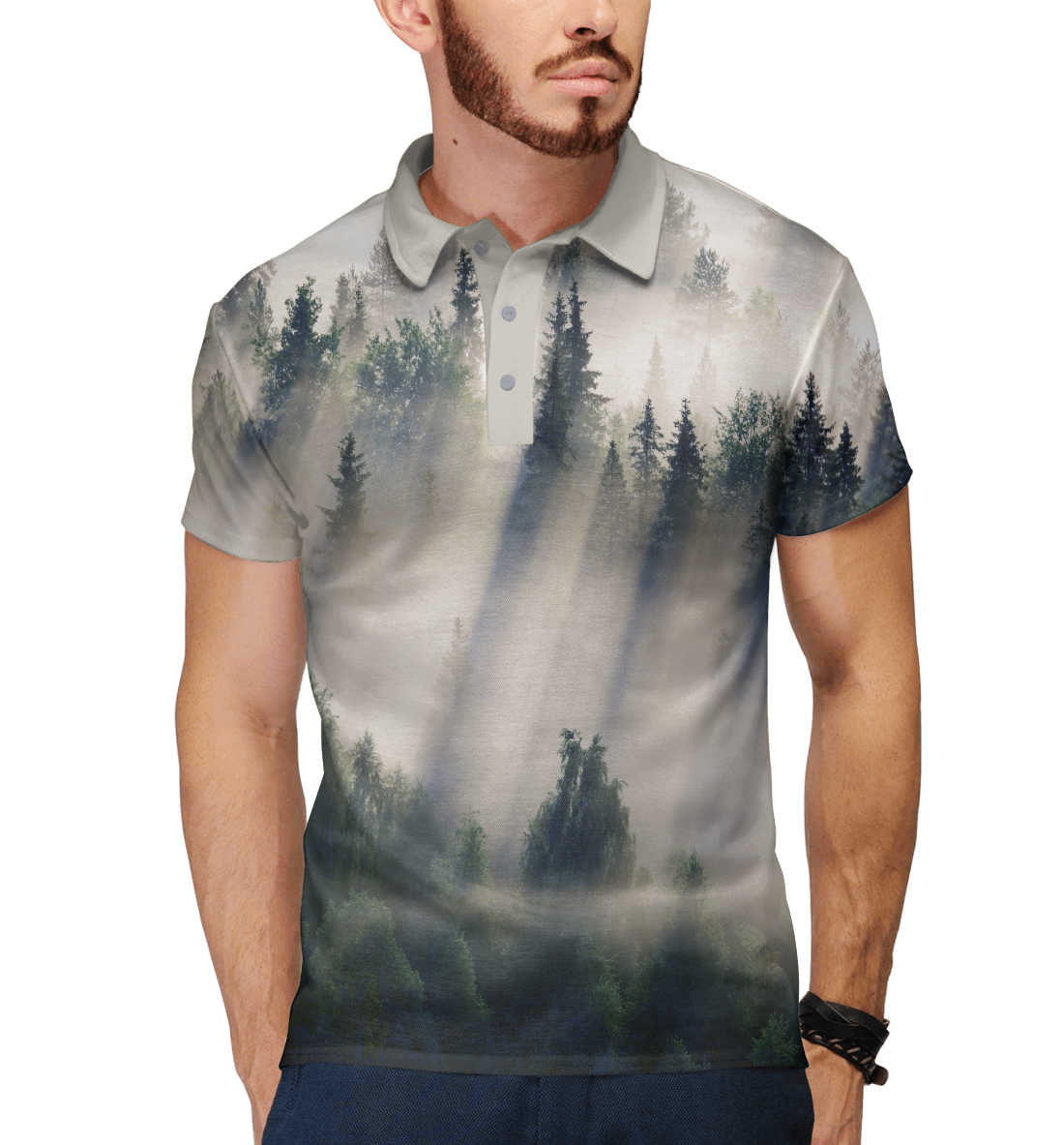 

Ельник в тумане