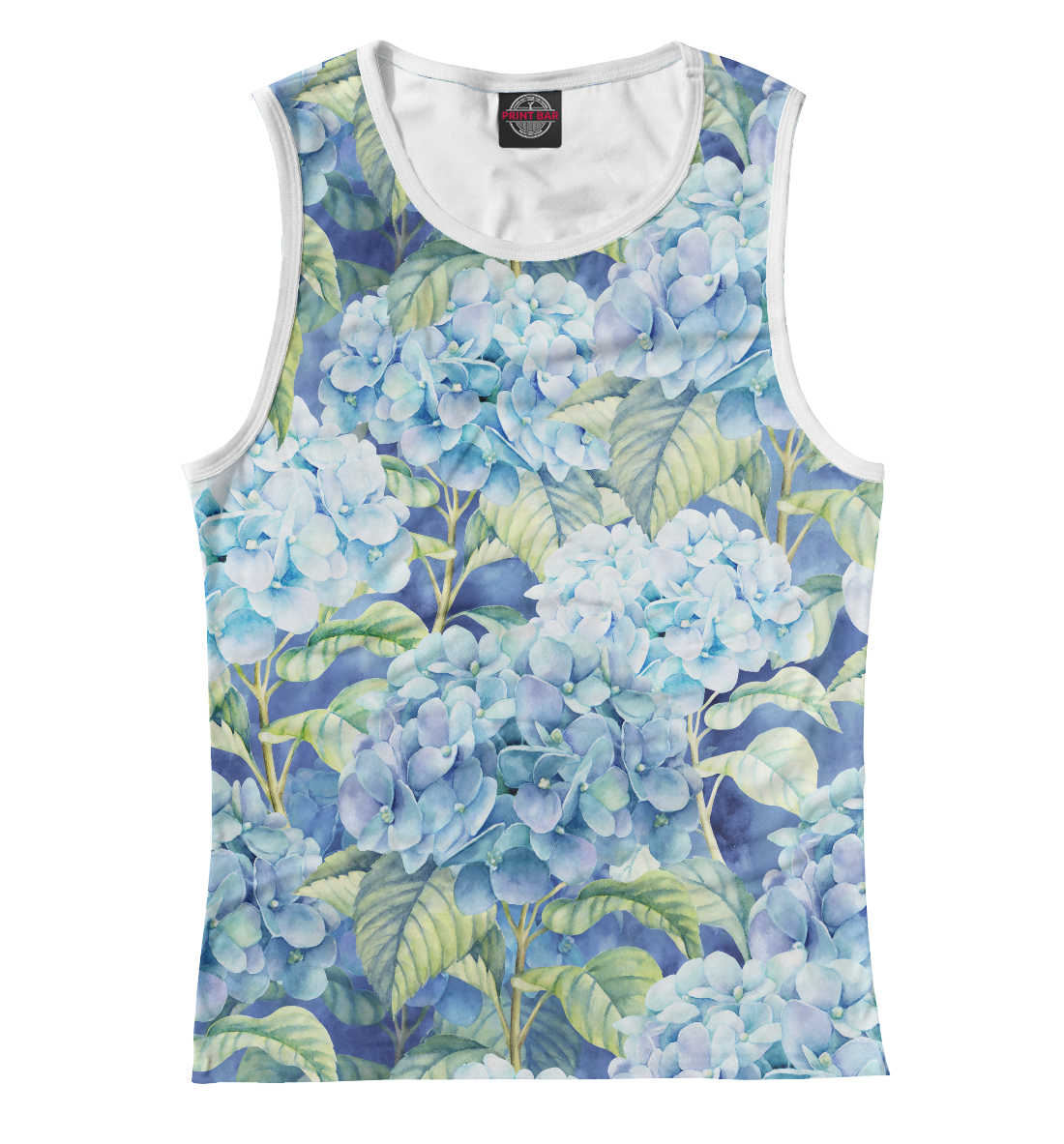 

Голубая гортензия