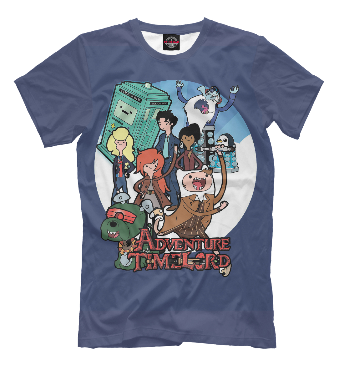 

Adventure time в стиле Доктор Кто