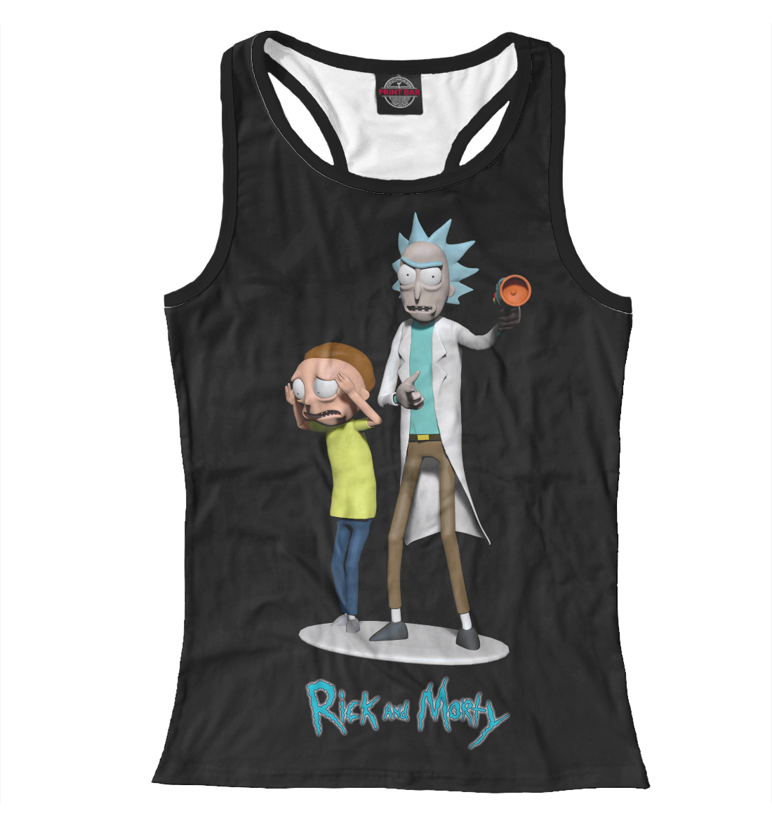 

Рик и Морти в 3D