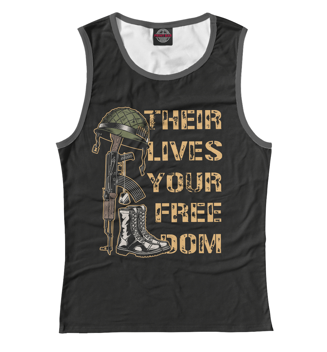 

Their lives your freedom