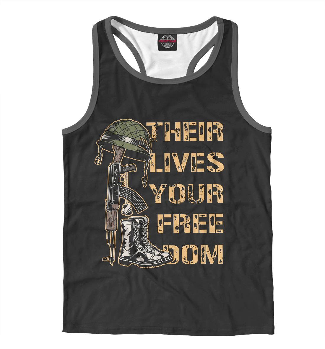 

Their lives your freedom