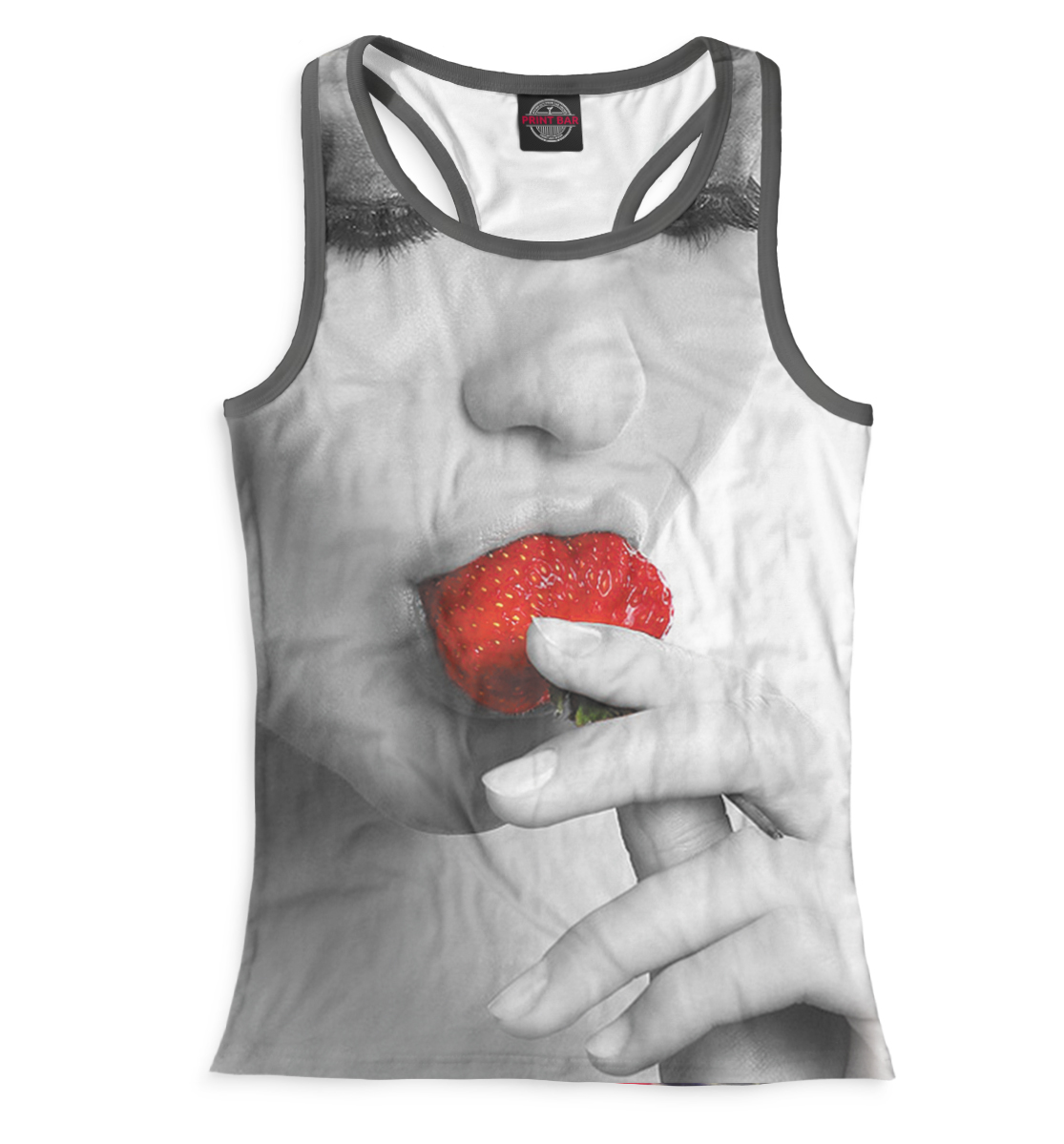 

Девушка с клубникой