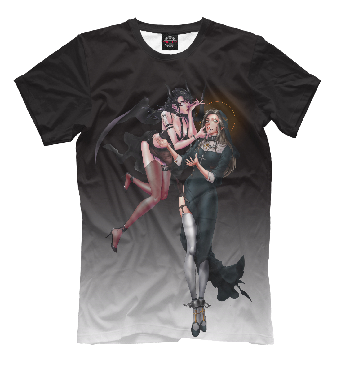 

Devil and nun