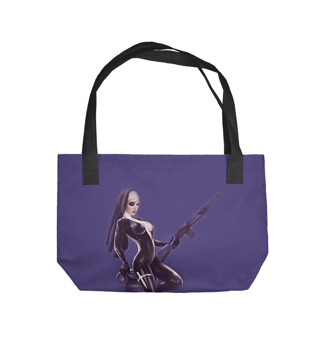 

Монашка с автоматом