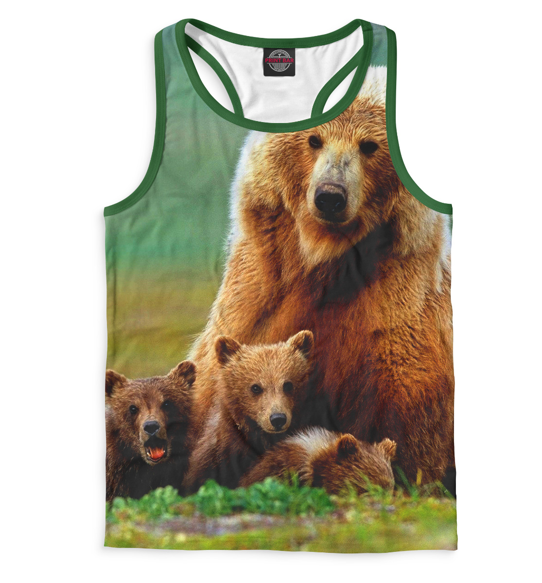 

Медведица и медвежата