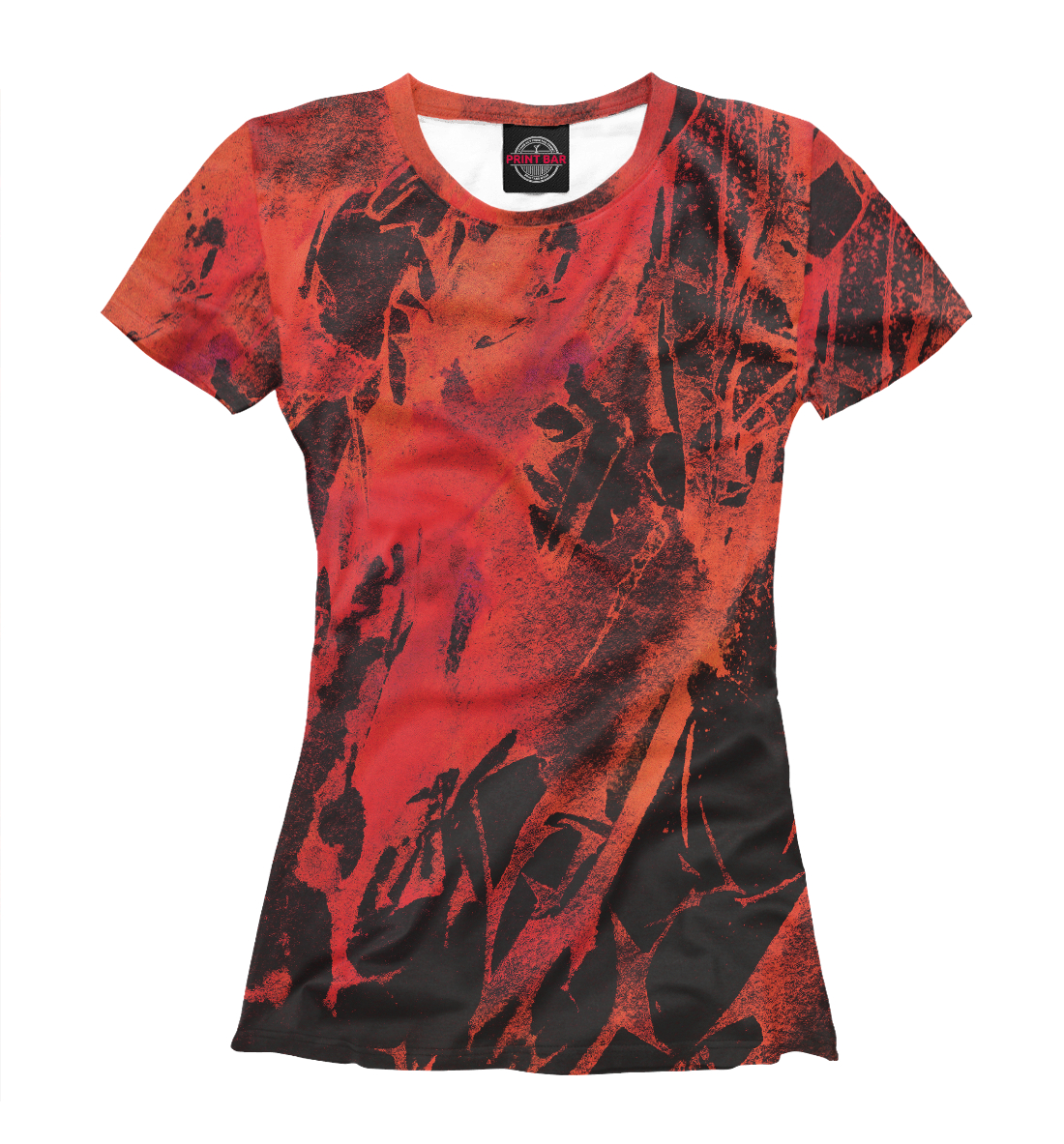 

Черно-красная абстракция