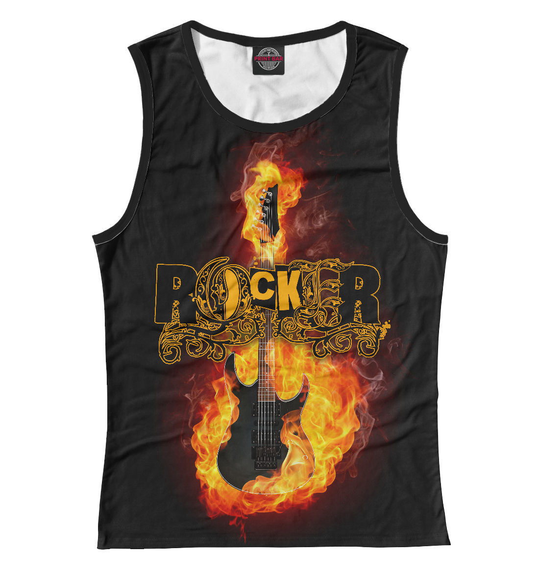 

Fire Guitar Rocker