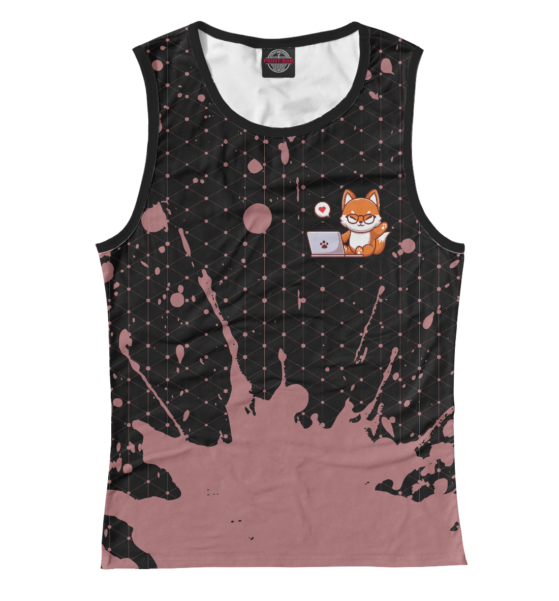 

Лиса - С Ноутбуком