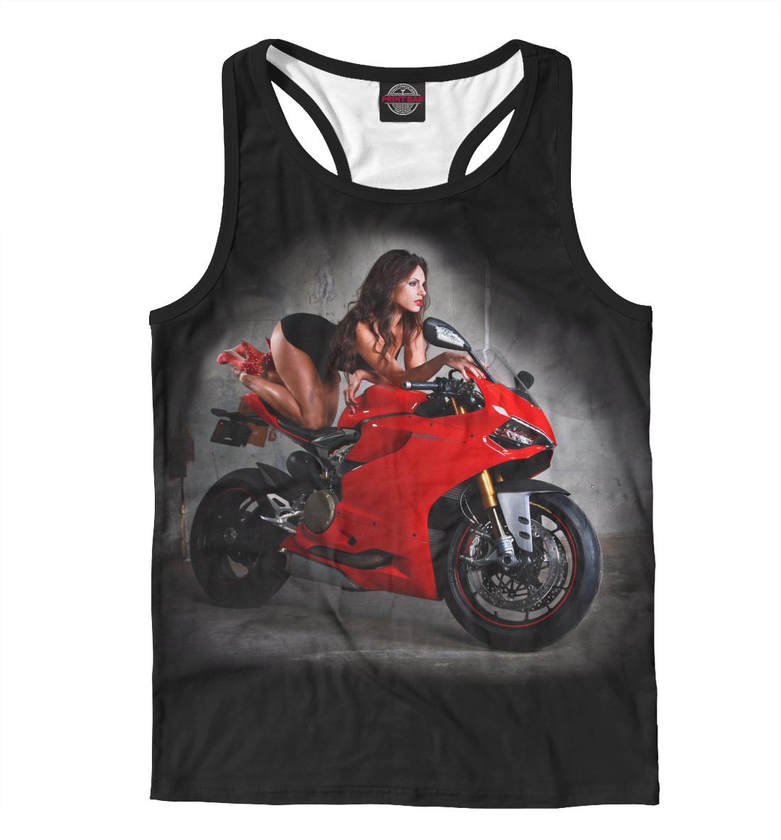 

Девушка на мотоцикле