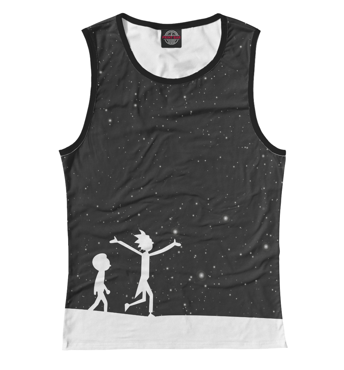 

Рик и Морти - звездное небо