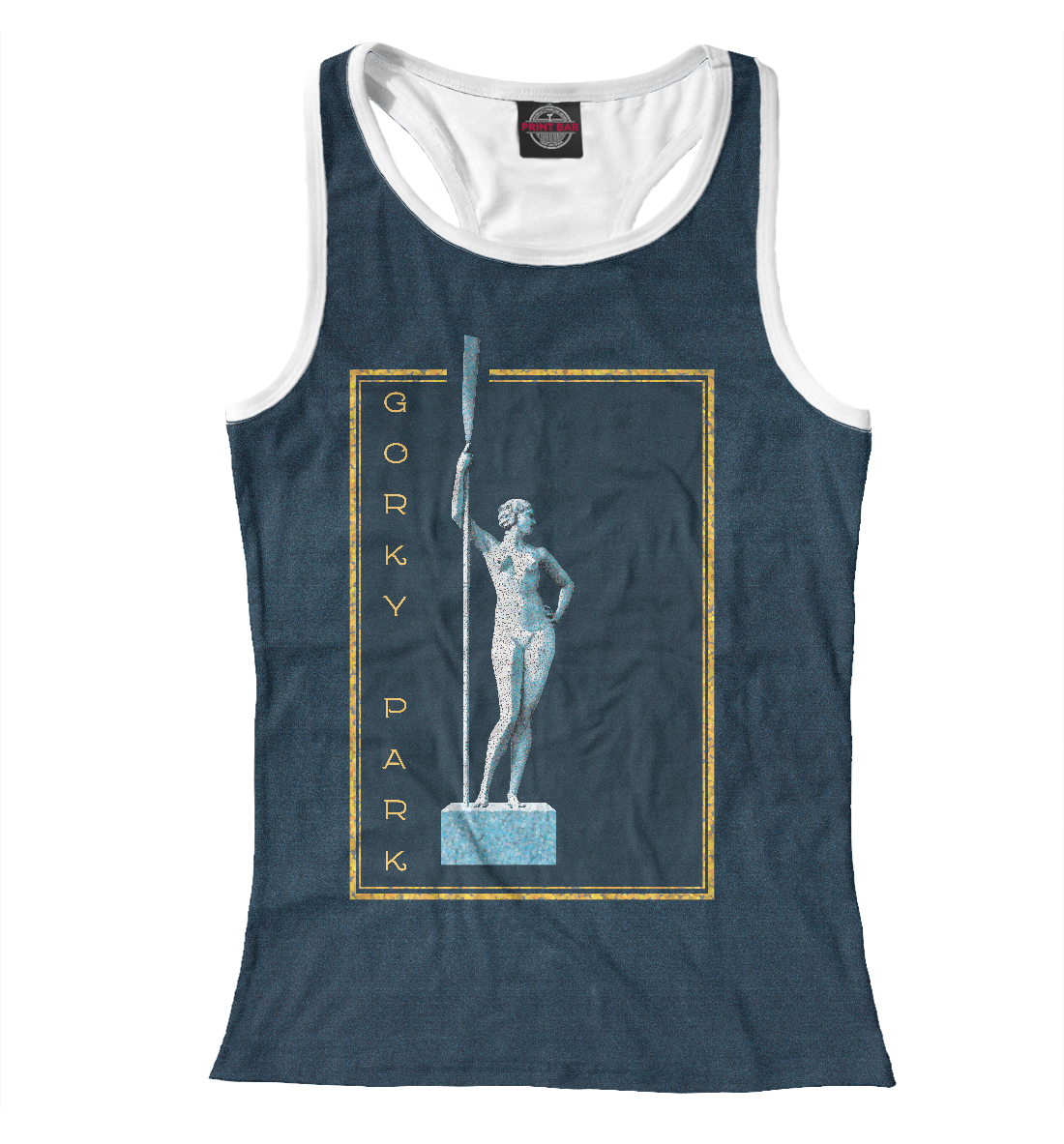 

Девушка с веслом