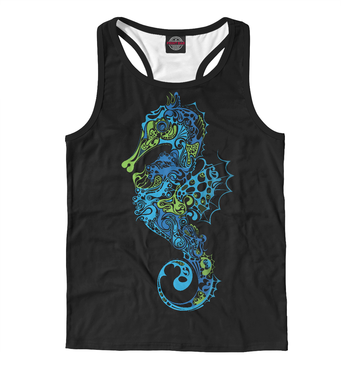

Bright sea horse
