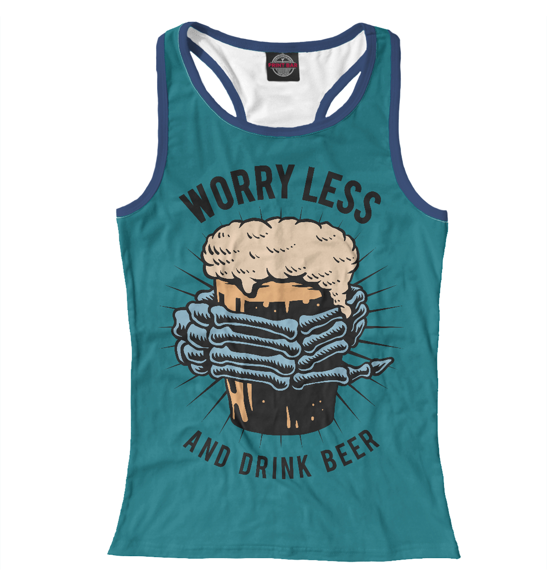 

Worry less and drink beer