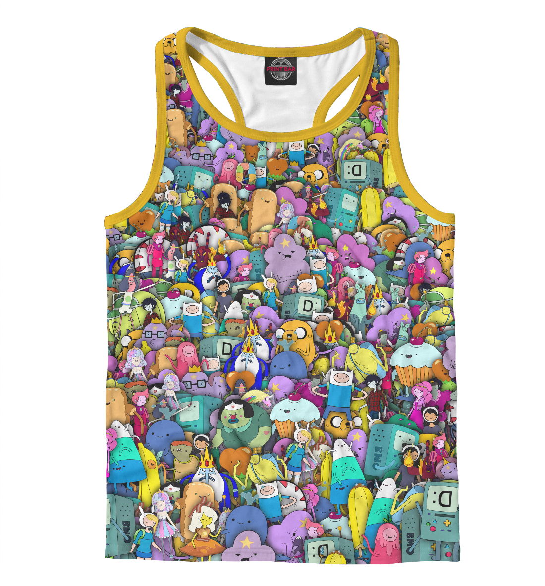 

Adventure Time. Стикербомбинг