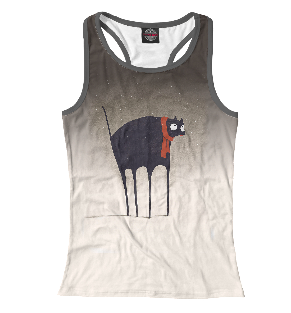 

Кот и снежинки