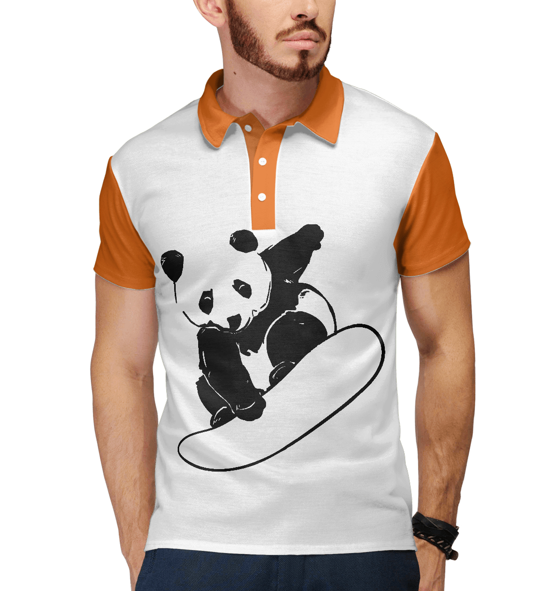 

Panda Snowboarder