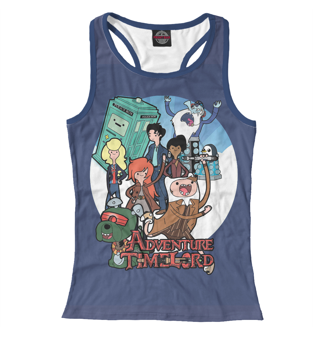 

Adventure time в стиле Доктор Кто