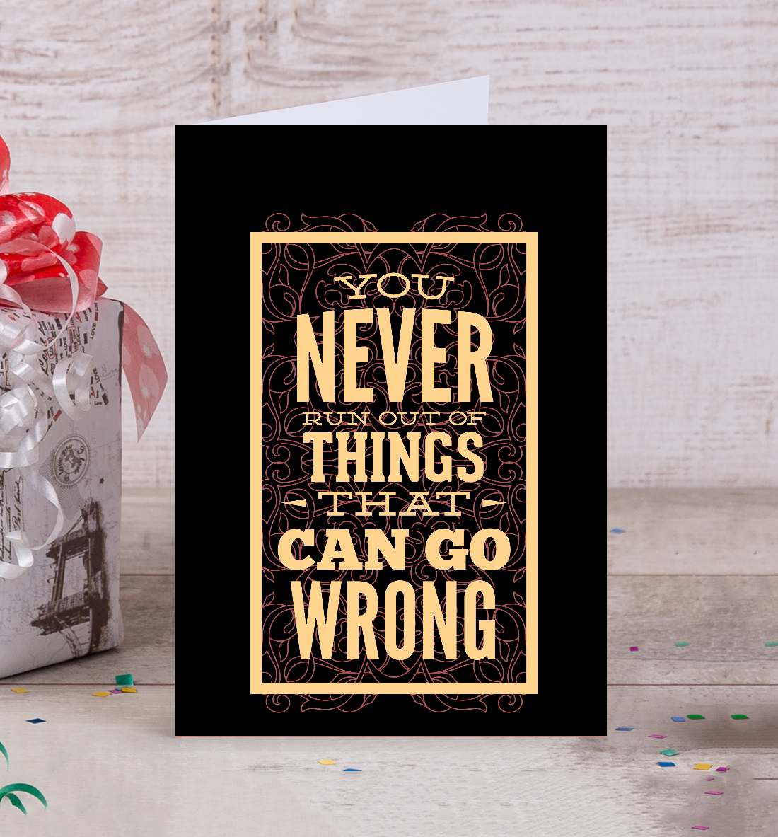 

You never run out of things that can go wrong
