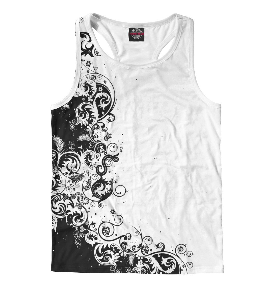

White patterns