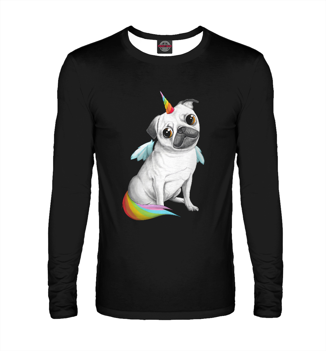 

Мопс единорожик