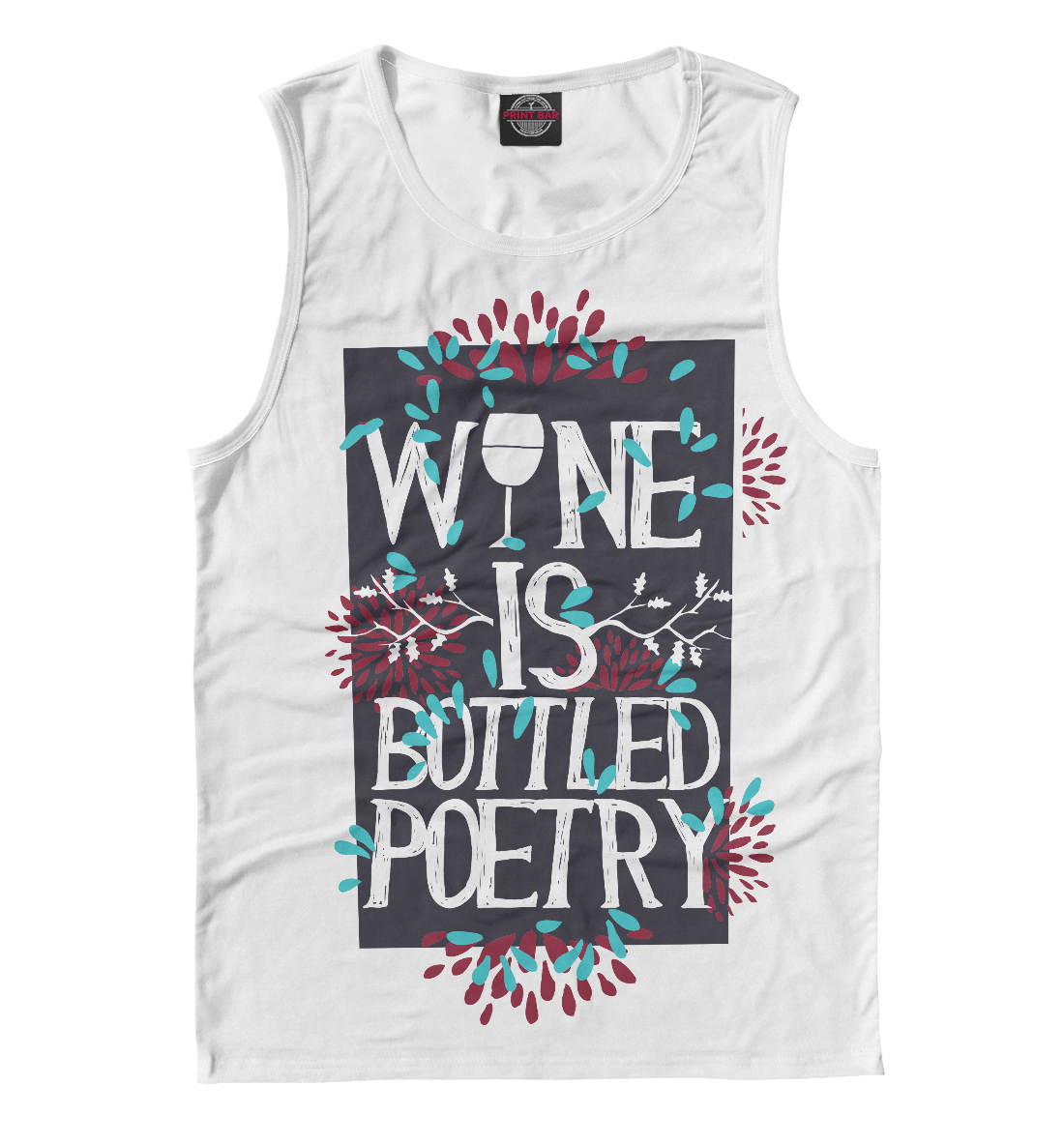 

Wine is a bottled poetry