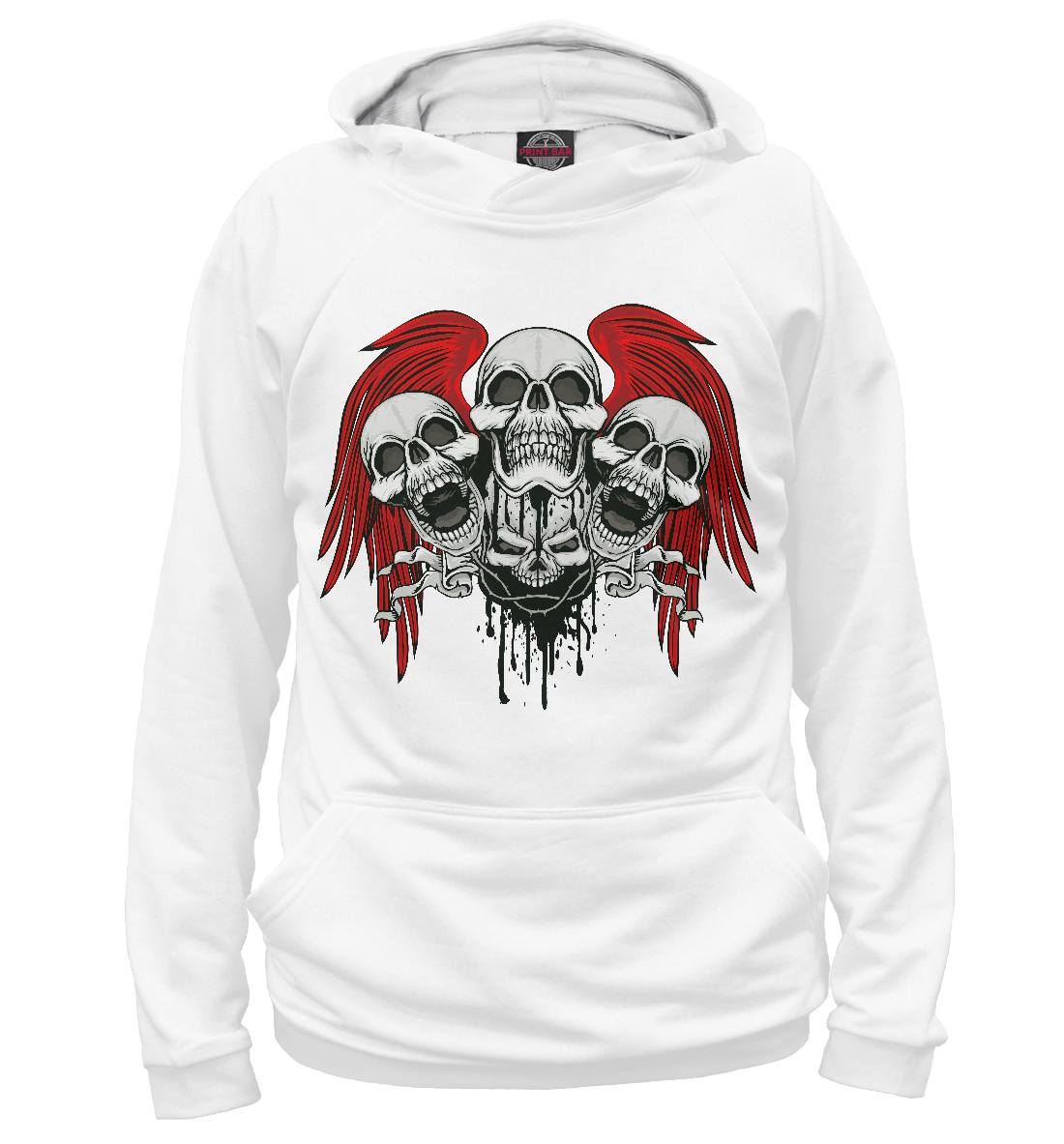 

Skull and wings