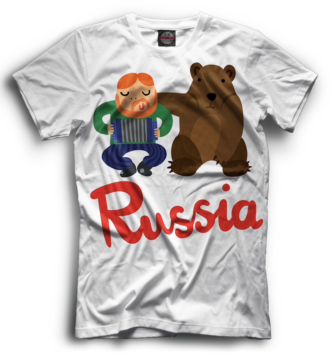 

Медведь и гармонист