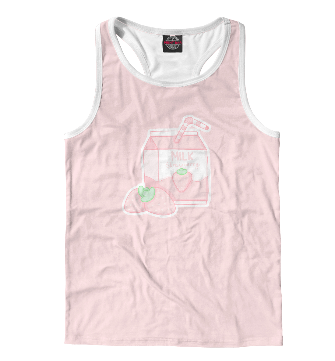 

Клубничное молоко