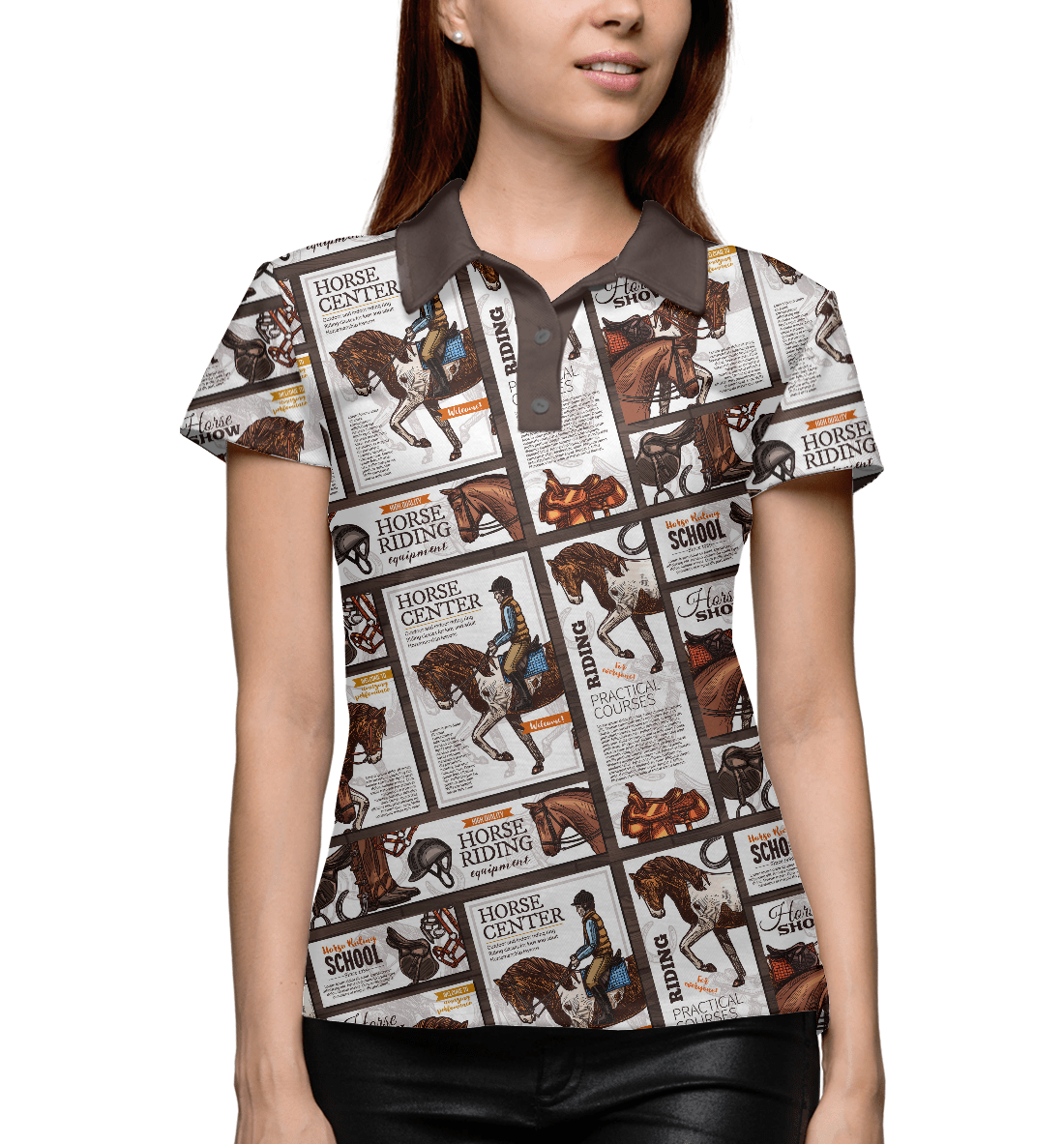 

Horses riding posters