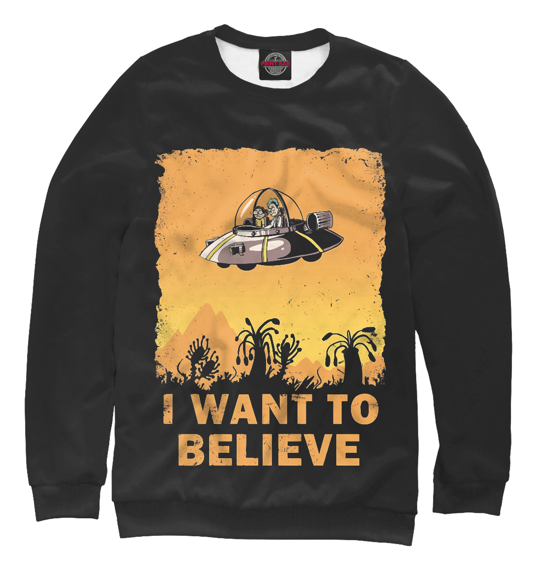 

Rick and Morty I Want To Believe