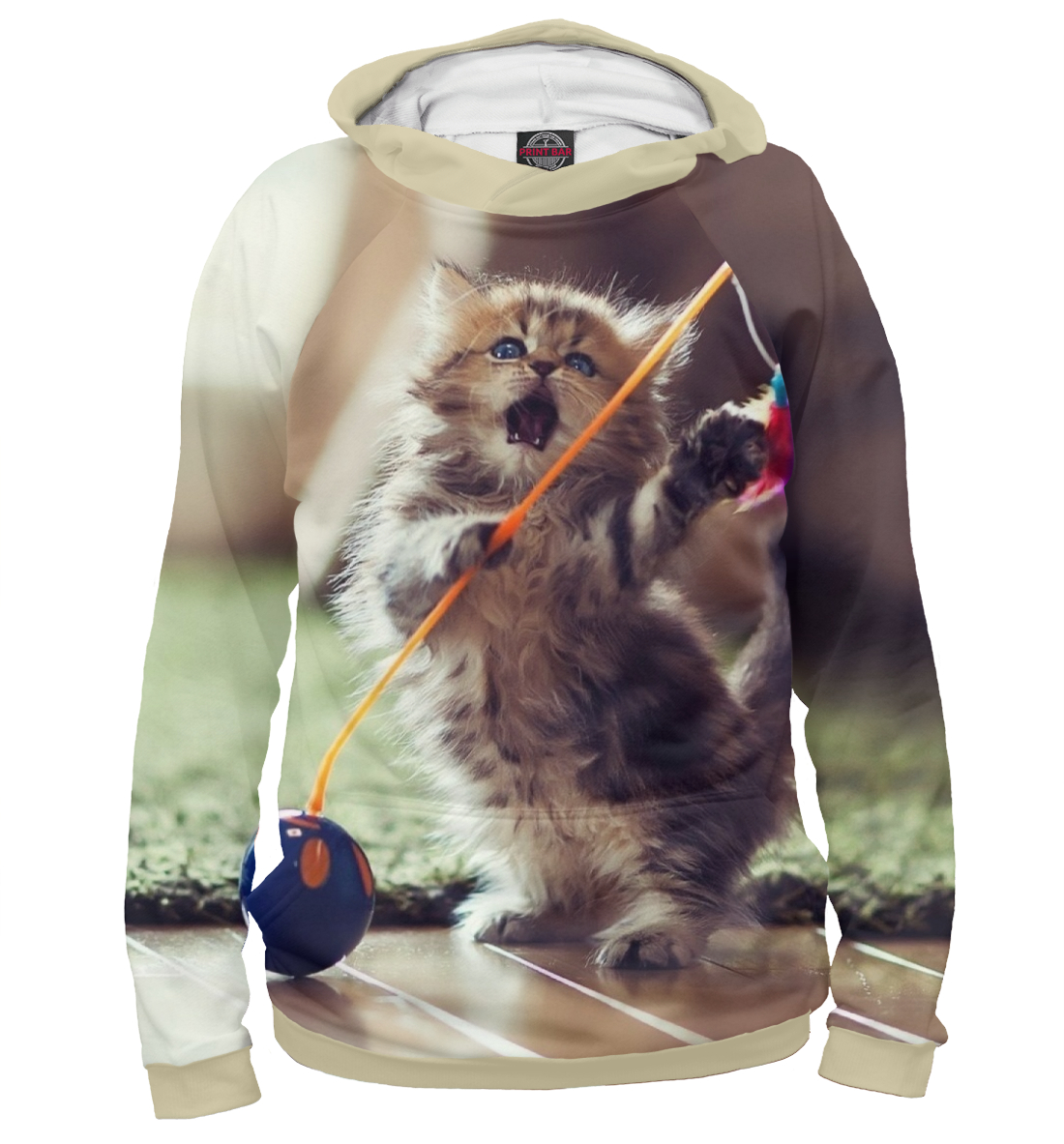

Игривый котенок