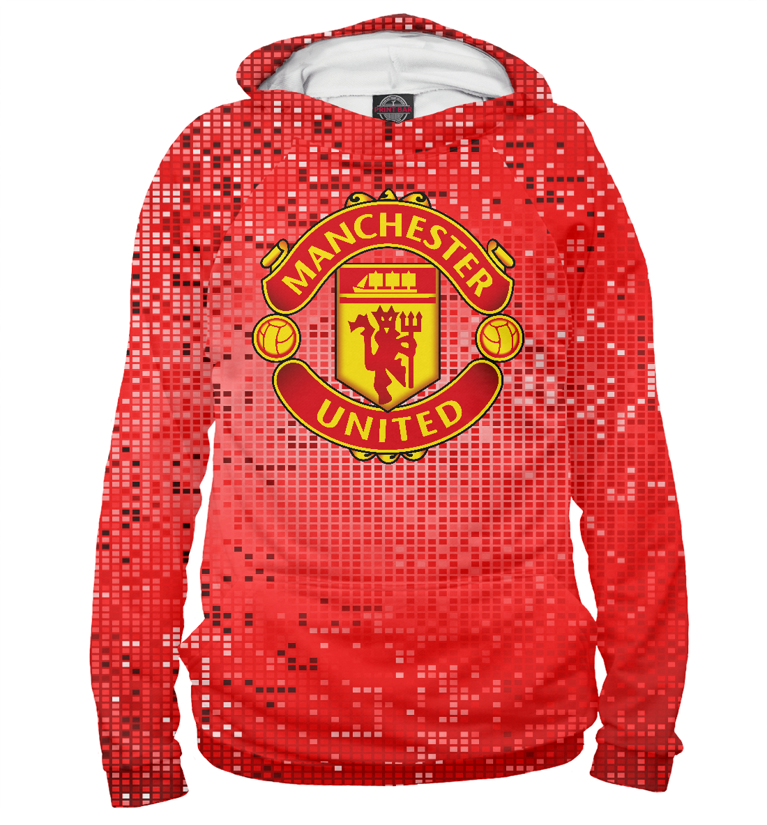 

Manchester United Abstract Pixels
