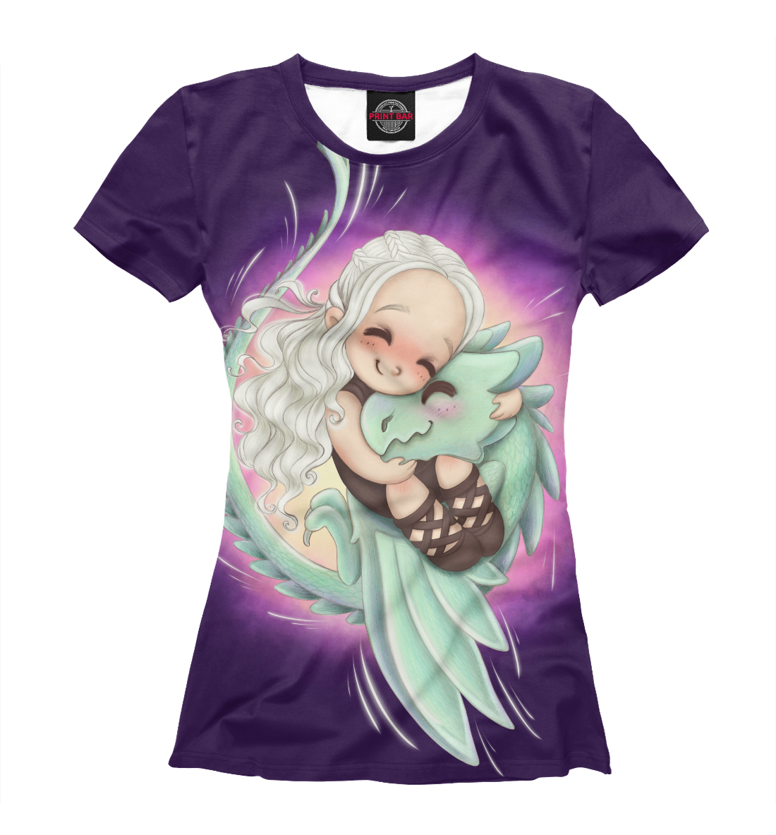 

Маленькая Дейенерис Таргариен с дракончиком