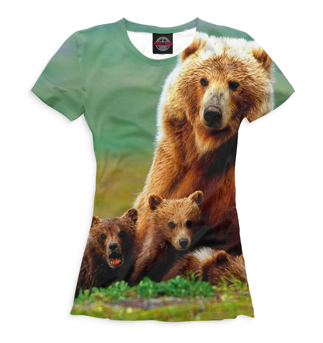 

Медведица и медвежата